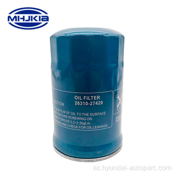 Hyundai Kia üçün 26310-27420 Auto Engine Oil Filter